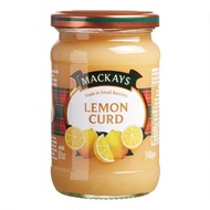 Mackays Lemon Curd (Made in Scotland)340g. แมคเคย์ แยมเลมอน (นำเข้าจากประเทศสกอตแลนด์) 340กรัม