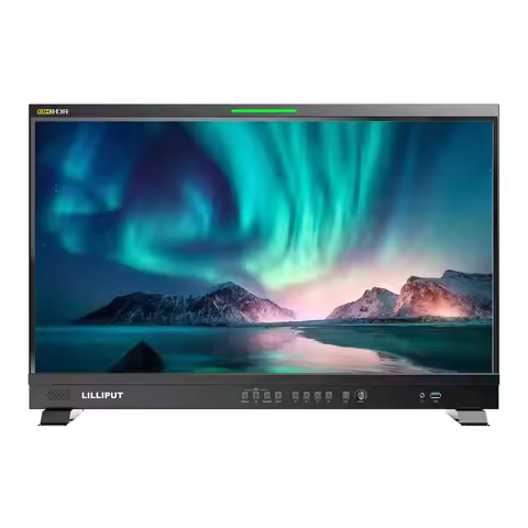 LILLIPUT Q28-8K studio production monitor 28 inch 8K 300nits 12G-SDI 3840×2160 Quad View 3D-LUT HDR 