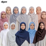 ALYSS Tudung Bawal Ajla Material Chiffon Voile Bidang 50 & 60 [New]