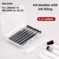 For A1 A2 A3 JINHAO 10 Majohn A1 Press Fountain Pen Ink Refill Cartridges 5.5mm Caliber School Offic