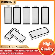 HEPA Filter For Roborock Q7 Max Q7 Max+ T8 Q5 Pro, Q5 Pro+, Q8 Max, Q8 Max+ Robot Vacuum Washable