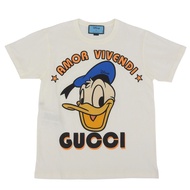 全新未使用 ▲ GUCCI x Disney 21SS 615044 100% 純棉 Logo 唐老鴨超大短袖T卹 多色 XXS 碼 義大利製 正品 男士