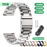 Smart Watch Strap 18mm 20mm 22mm 24mm, watch band/stainless watch Metal Straps, samsung strap replac