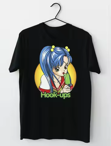 LIMITED NEW Hookups Skateboard Popsicle Girl T-Shirt S-4XL