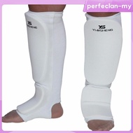 [PerfeclanMY] Shin & Instep Guard - Black (MMA, Taekwondo, Karate, Martial Arts, Boxing) S