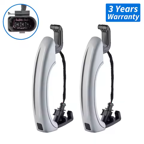 2x OEM Exterior Door Handle 4L0837205B,4L0837205A,4L0837205BGRU,4L0837205AGRU For AUDI Q7 (4LB) 3.0T