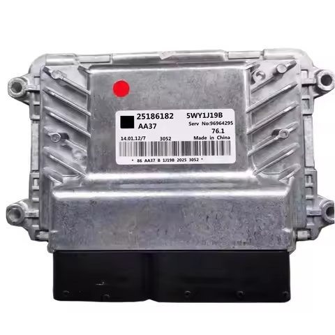 Original New Car Engine Computer Board ECU With Program 25186182 5WY1J19B 5WY1J45A For Chevrolet Cru