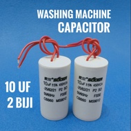 2 pcs 10uf Washing Machine Capacitor kapasitor mesin basuh 10uf 2 biji
