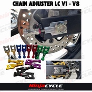 FOSSA STONEPRO LCv8 LC135 LCv2 Chain Adjuster ekor udang