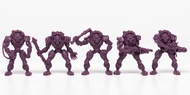 Creature Mini Action Figure Playset-Aliens 2 ʺ Fantasy Figures-XL 1/32nd Scale DND 5 pcs Characters
