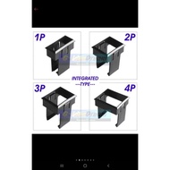 Mounting Bracket MCB Panel Snap Buckle Frame Door Mount Box 1P 2P 3P Replacement Din Rail