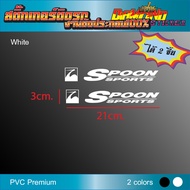 สติ๊กเกอร์ติดรถ Spoon Sport Sticker (สพูน)