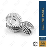 Egg Tart Mould 4.5cm/5cm/5.5cm/6.3cm/7.5cm 6pcs