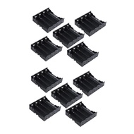 10Pcs Li-Ion DIY Battery Plastic Case Holder For 4X3.7V 18650 Battery