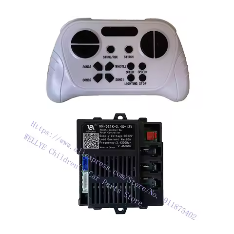 HH-621K-2.4G-12V children's electric car remote control ,receiver transmitter for baby car circuit b