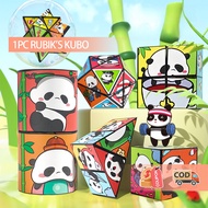 HB Rubik's Cube 3D Panda 3D Panda Magic Cube Versatile Rubik's Cube Folding Stress Relief