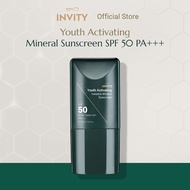 INVITY Youth Activating Invisible Mineral Sunscreen SPF 50 PA+++ (50ml) - Face Sunscreen, Sun Protec