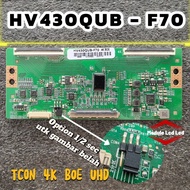 TCON HV430QUB-F70 4K BOE UHD