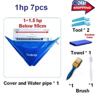 Canvas Gdktg Aircond Cleaning Cover Thick Clean Bag Air Conditioner Cleaner Kit 1hp 2hp