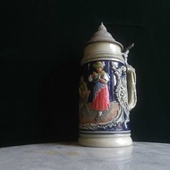 【老時光 OLD-TIME】早期西德製陶瓷啤酒杯