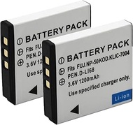 KLIC-7004 Replacement Camera Battery 3.6V 1200mAh for Fujifilm FinePix F200EXR F75EXR F70EXR F100fd 