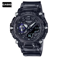 Velashop นาฬิกาข้อมือผู้ชายคาสิโอ Casio G-Shock Special Color SOUND WAVE series สายยางเรซิ่นแบบใส สี