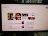 Acer 24吋 v246hl螢幕經度使用無亮暗點功能正常