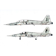 DECAL SAIMSCALE Water Scale 1/48 F-5E/F (e-3 standard) TIGER II ROYAL THAI AIR FORCE