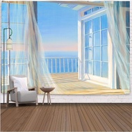 HD Waterproof 3D Background Painting Living Room Bedroom Background Beautiful Stickers Photo Live Ba