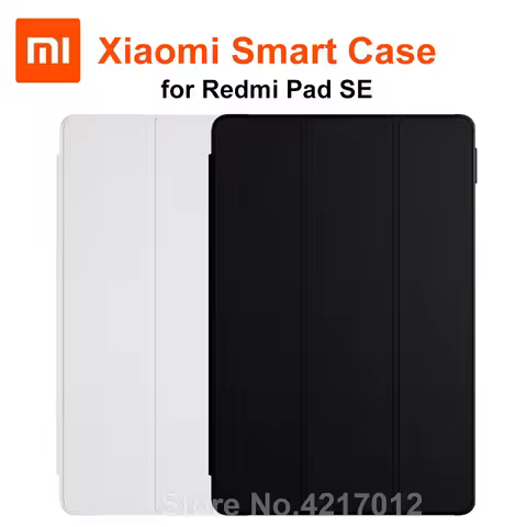 Original Xiaomi Redmi Pad SE Case 11 inch 2023 Tri-Folding Flip Stand Cover For Redmi Red Mi Pad SE 