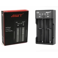 Awt C2 battery Charger For battery Type 18650 - AA - AAA - 18350 universal Charger