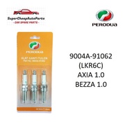 ORIGINAL PERODUA AXIA 1.0 BEZZA 1.0 SPARK PLUG 9004A-91062 LKR6C