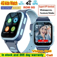 A73E 4G Kids Smart Watch 8GB ROM GPS WIFI SOS Video Call Children Smartwatch Call Back Monitor