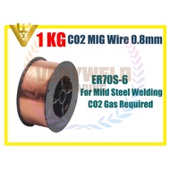 VERYWELD ER70S-6 Welding CO2 MIG Wire Coil 1KG x 0.8mm / Ubat Mig