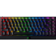 【RAZER雷蛇】 BlackWidow V3 黑寡婦蜘幻彩版 Mini 65%_ 英文電競鍵盤_黃軸/綠軸