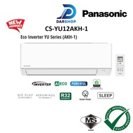 Panasonic Aircond Eco Inverter YU Series R32 Air Conditioner 1.5HP Air Cond 1.5HP 冷氣機 空調 CS-YU12AKH-