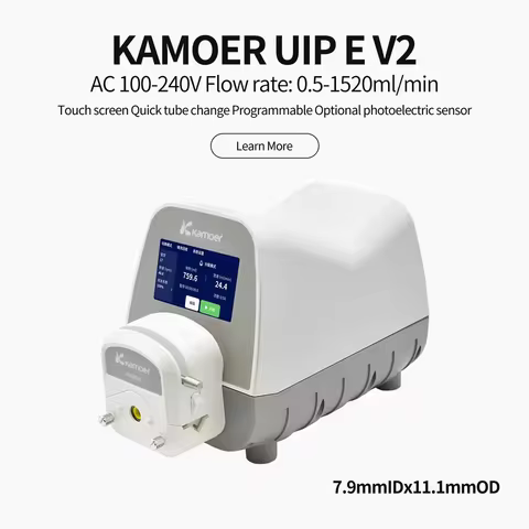 Kamoer 0.5-1500ml/min UIP E High Flow Peristaltic Pump for Lab Food and Beverage Filling for Lab and