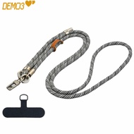 [DEMO3] Adjustable Phone Strap, Metal Hook Universal Phone Lanyard,  Anti Loss 360 Degree Rotation C