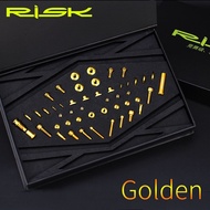 ชุดเซ็ตน็อตไทเทเนี่ยมแท้ RISK สำหรับชุดขับ SHIMANO ULTEGRA R8000