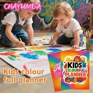 CHAYUMDA Children Behavior Tracking Planner, Slim Doodle Pages Kids Journal,  Portable Goal Tracking