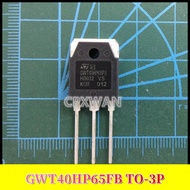 TO-3P GWT40HP65FB ของแท้2ชิ้นทรานซิสเตอร์40A TO3P STGWT40HP65FB/650V IGBT ของแท้ใหม่