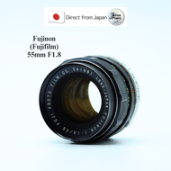 [ใช้ในญี่ปุ่น] "เลนส์โบราณ" FUJINON FUJI PHOTO Fujifilm 55มม. F/ 1.8 Japan