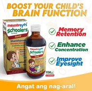 Memor Eyes Schoolers Gold Syrup 120Ml Brain & Eye Supplement Memory Enhancer For Kids Plus DHA