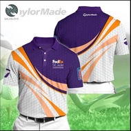 POLO SHIRT FedEx Cup x TaylorMade 3D Polo Shirt TY30605-free custom design,Customized private chat f