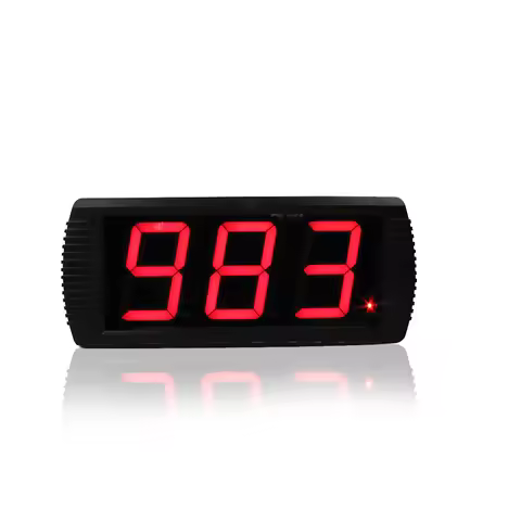4" LED Digital Day Countdown Clock, Electronic Days Countdown Timer