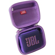 Hermitshell Hard Travel Case for JBL Go 4 - Ultra-Portable Bluetooth Speaker (Purple, Case for JBL G