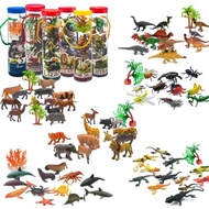 12 in 1  Dinasour  Wild Animals  Ocean Animal Figurines Toys