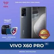 [ NEWSET ] VIVO X60 PRO 5G ( ORIGINAL VIVO MALAYSIA ) 12GB RAM+256GB ROM |  120Hz Refresh Rate |