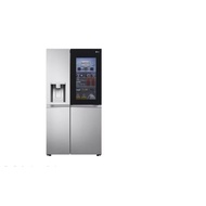LG 674L Side-by-Side Fridge with InstaView & Door-in-Door™ in Noble Steel Finish GC-X257CSES