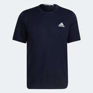 adidas เทรนนิง & Gym & Training เสื้อยืด AEROREADY Designed for Movement ผู้ชาย สีน้ำเงิน HF7213